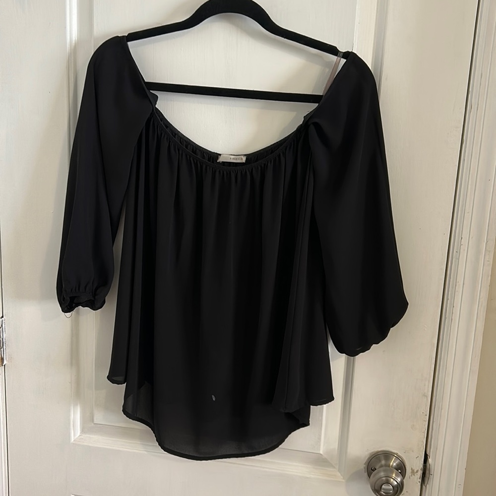 Off the shoulder blouse